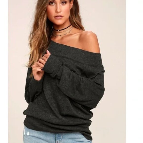 Free People Palisades Off the Shoulder Top - Picture 2 of 3